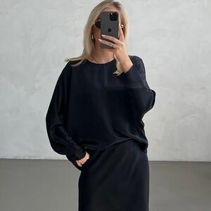 💫 Zara Satin Effect Blouse - New 💫